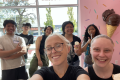 Ice-cream trip with Circle K International 